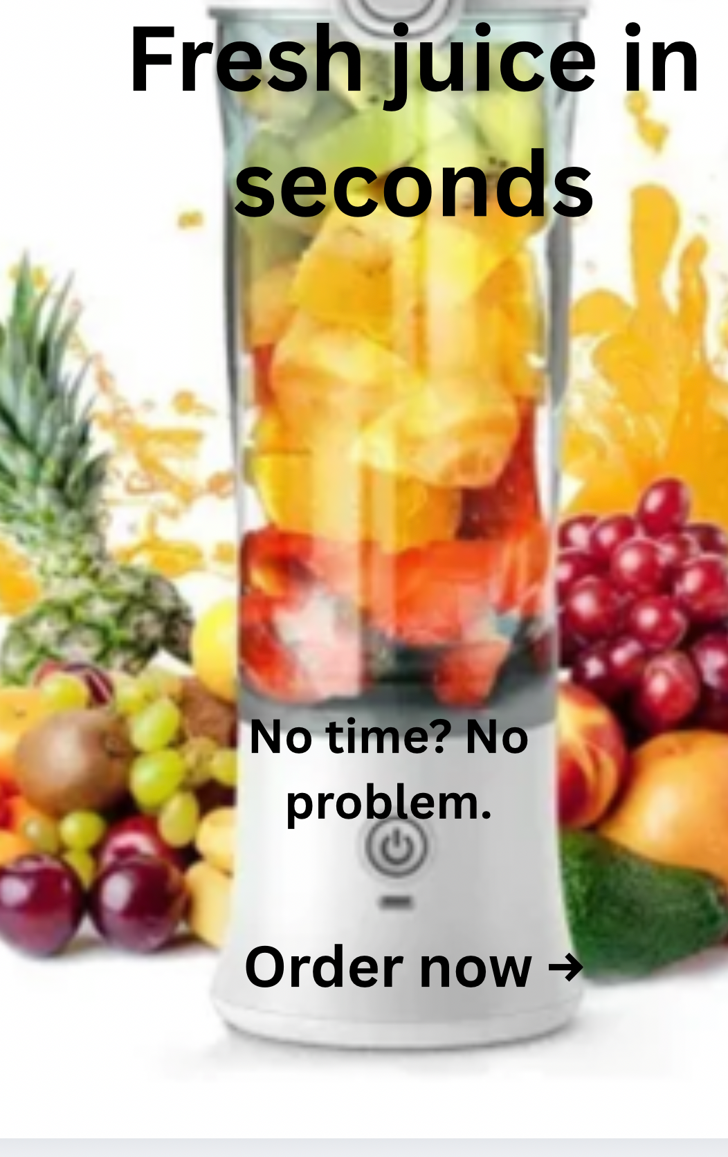 Portable USB Blender – Fresh Smoothies Anywhere