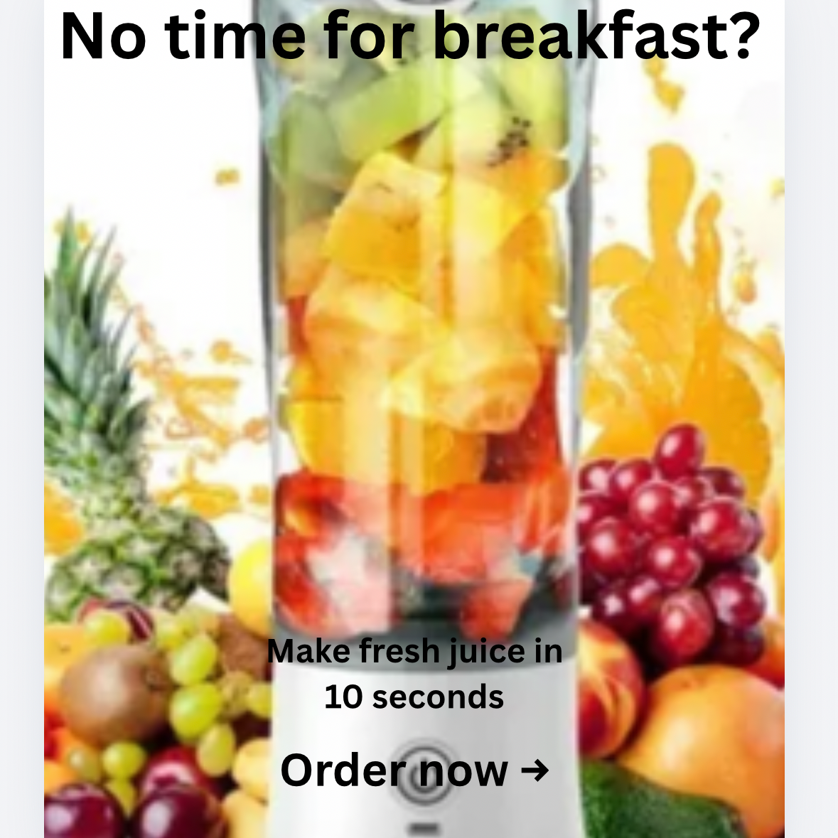 Portable USB Blender – Fresh Smoothies Anywhere